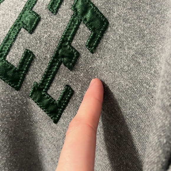 NBA Touch Stadium by Alyssa Milano Milwaukee Bucks Crewneck Slouchy Sweatshirt - Picture 9 of 15